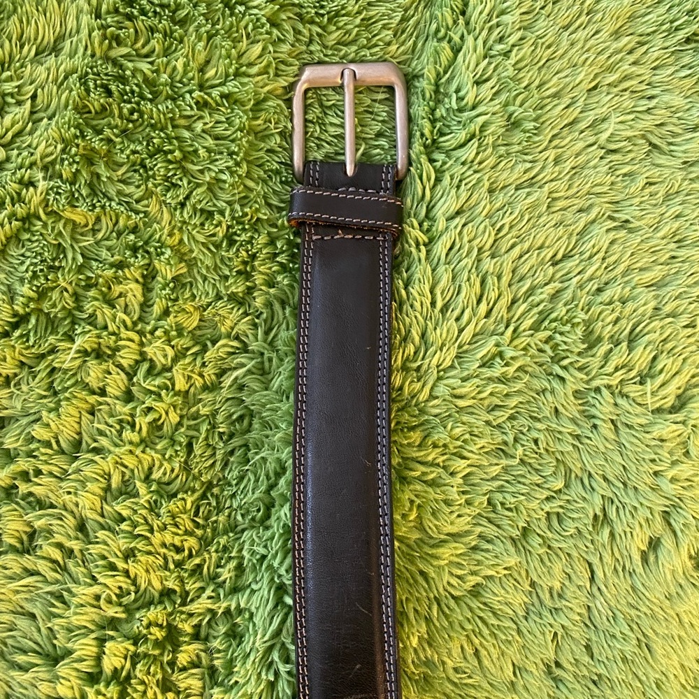 Gap Black leather belt